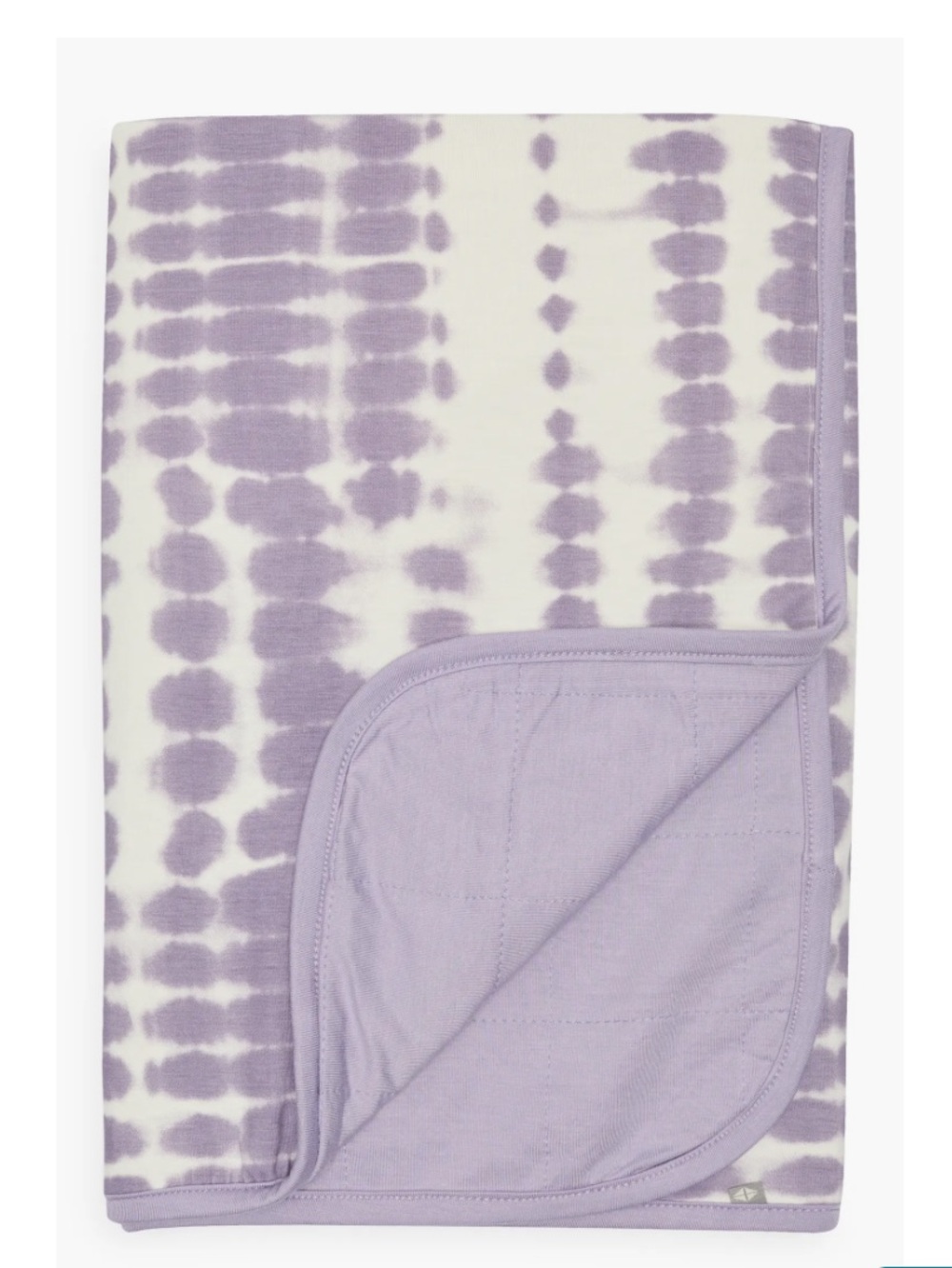 Kyte Baby Riptide Toddler Blanket Taro Purple